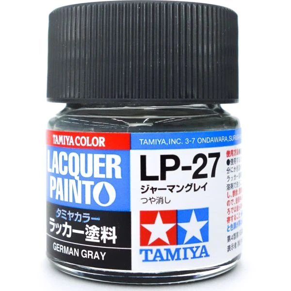 TAMIYA 田宮 硝基 LP-27 消光 德國灰 Germany Gray 10ml
