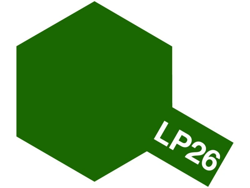 TAMIYA 田宮 硝基 LP-26 消光 陸上自衛隊消光濃綠色 Dark Green（JGSDF） 10ml