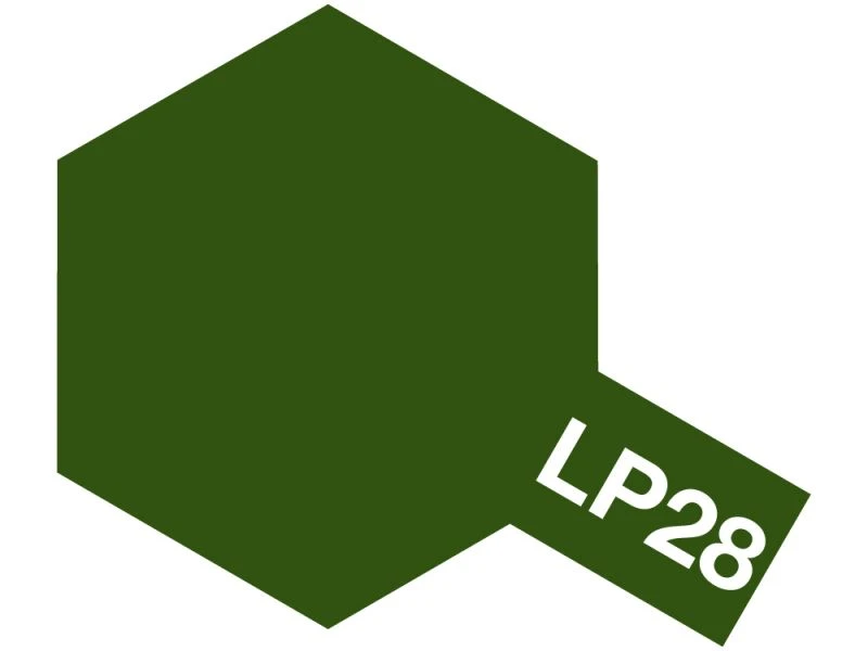 TAMIYA 田宮 硝基 LP-28 消光 二戰美軍戰車橄欖褐色 Olive Drab 10ml