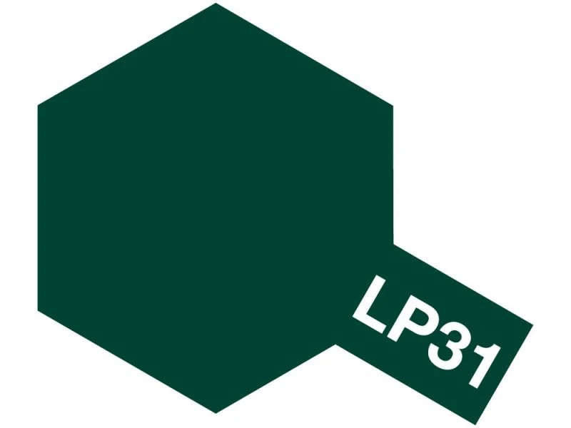 TAMIYA 田宮 硝基 LP-31 半消光 暗綠色 2（日本海軍） Dark green 2（IJN） 10ml