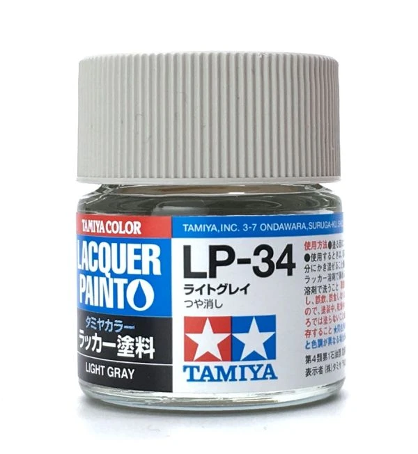 TAMIYA 田宮 硝基 LP-34 消光 美軍F-14A TomCat 機身淺灰色 Light Gray 10ml