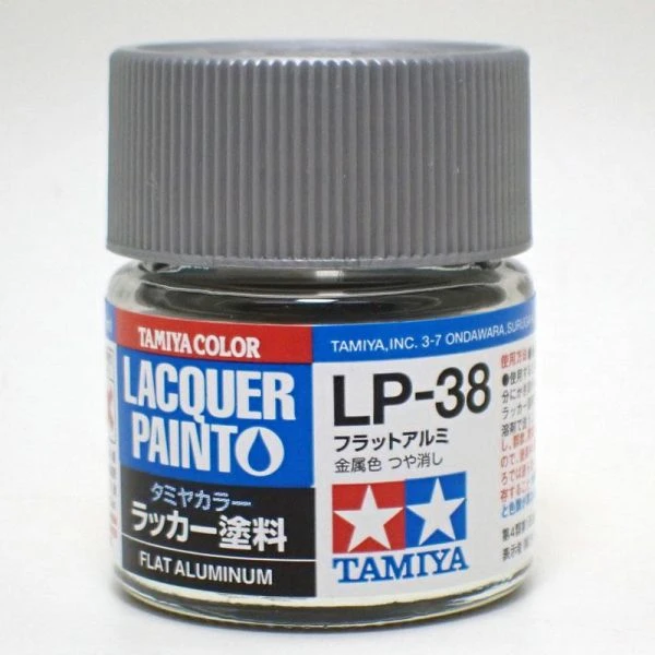 TAMIYA 田宮 硝基 LP-38 金屬消光 鋁色 Flat Aluminum 10ml