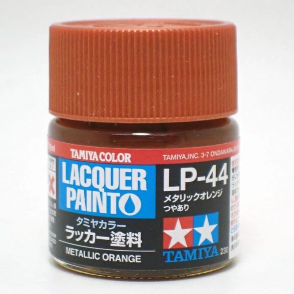 TAMIYA 田宮 硝基 LP-44 亮光 金屬橘 Metallic Orange 10ml