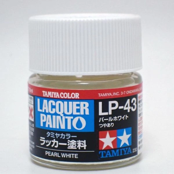 TAMIYA 田宮 硝基 LP-43 亮光 珍珠白 Pearl White 10ml