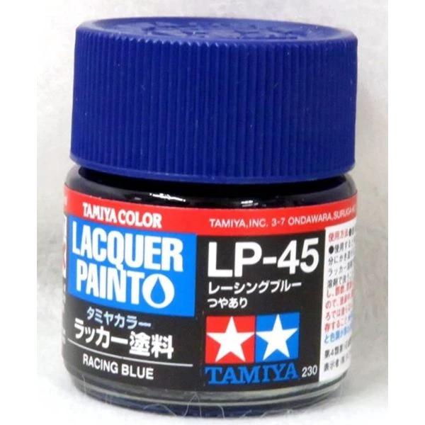 TAMIYA 田宮 硝基 LP-45 亮光 競賽藍 Racing Blue 10ml