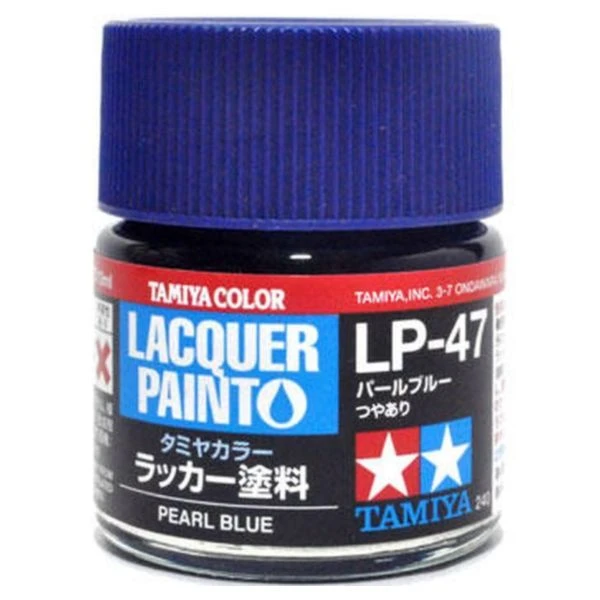 TAMIYA 田宮 硝基 LP-47 亮光 珍珠藍 Pearl Blue 10ml