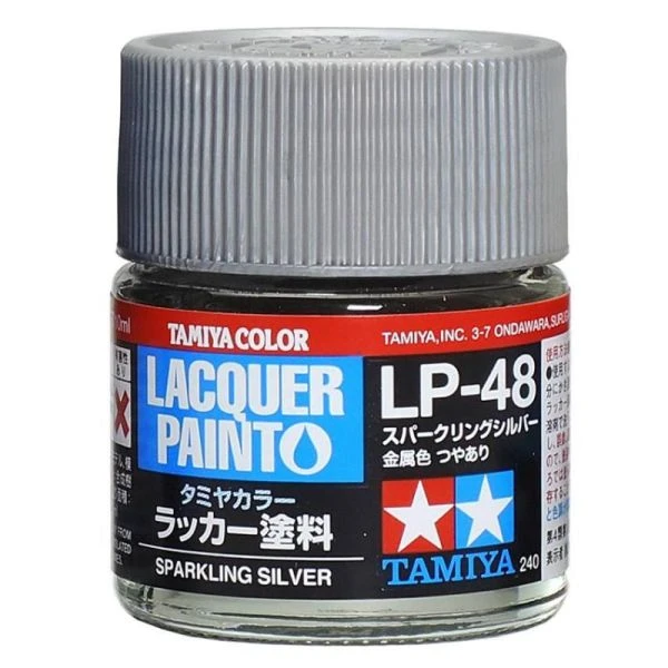TAMIYA 田宮 硝基 LP-48 金屬亮光 閃亮銀 Sparkling Silver 10ml