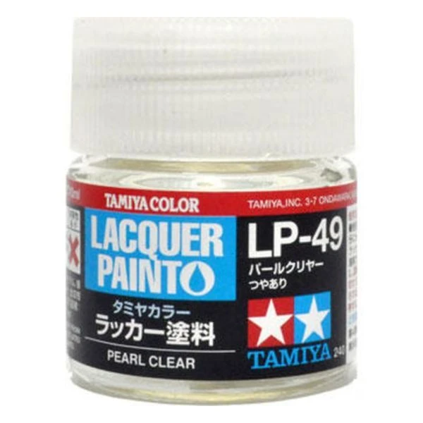 TAMIYA 田宮 硝基 LP-49 亮光 珍珠透明 Pearl Clea 10ml