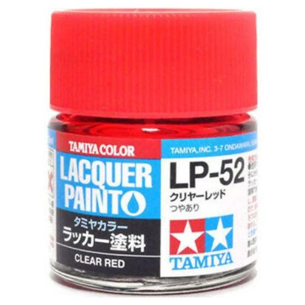 TAMIYA 田宮 硝基 LP-52 亮光 透明紅 Clear Red 10ml