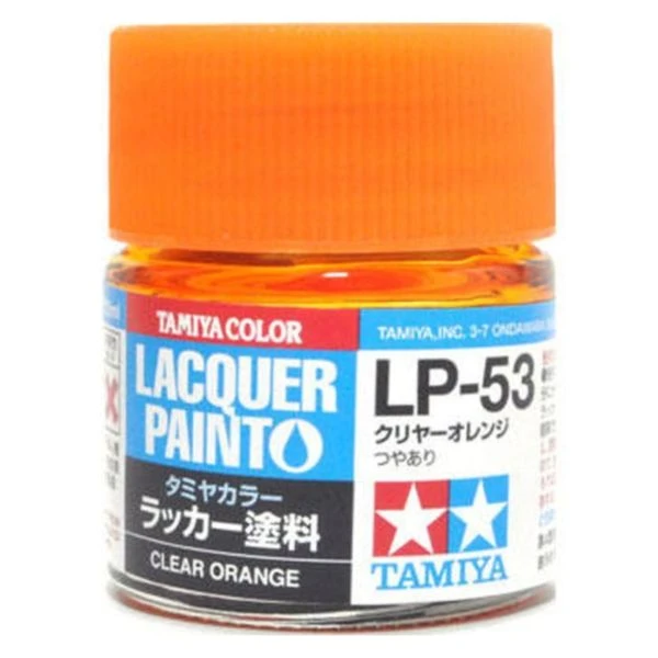 TAMIYA 田宮 硝基 LP-53 亮光 透明橘 Clear Orange 10ml