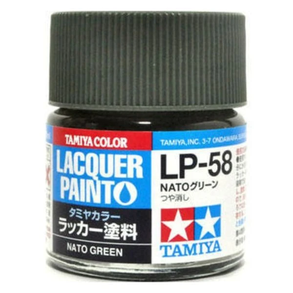TAMIYA 田宮 硝基 LP-58 消光 北約綠 Nato Green 10ml