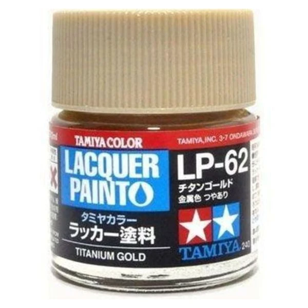 TAMIYA 田宮 硝基 LP-62 金屬消光 鈦金 Titanium Gold 10ml