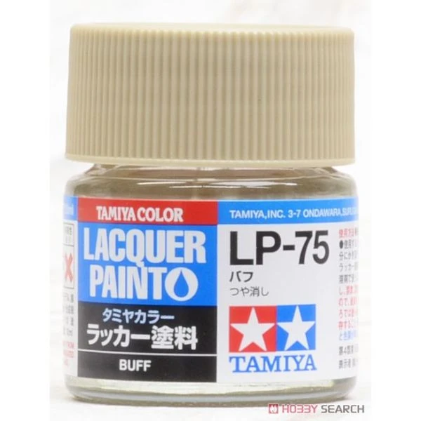TAMIYA 田宮 硝基 LP-75 消光 淺黃棕色 Buff 10ml