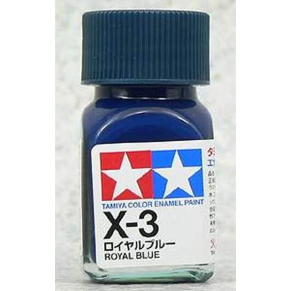 TAMIYA 田宮 油性 X-3 亮光 皇家藍 Royal Blue 10ml