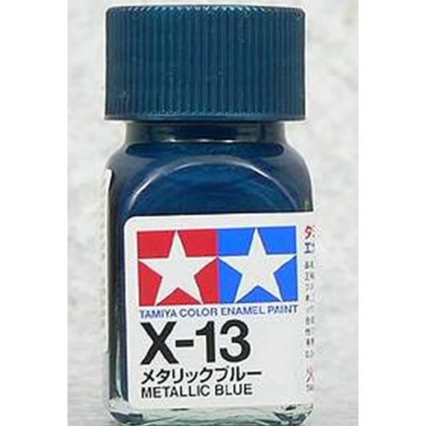 TAMIYA 田宮 油性 X-13 亮光 金屬藍 Metallic Blue 10ml