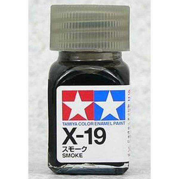 TAMIYA 田宮 油性 X-19 亮光 煙灰 Smoke 10ml