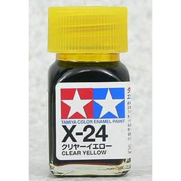TAMIYA 田宮 油性 X-24 亮光 透明黃 Clear Yellow 10ml