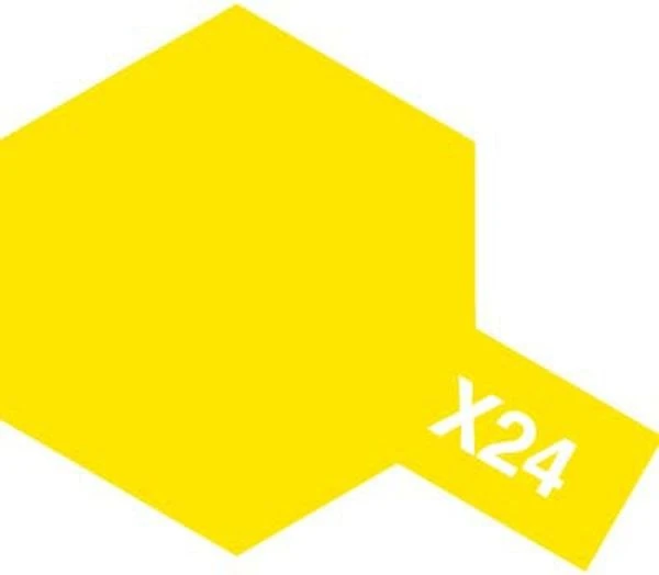 TAMIYA 田宮 油性 X-24 亮光 透明黃 Clear Yellow 10ml
