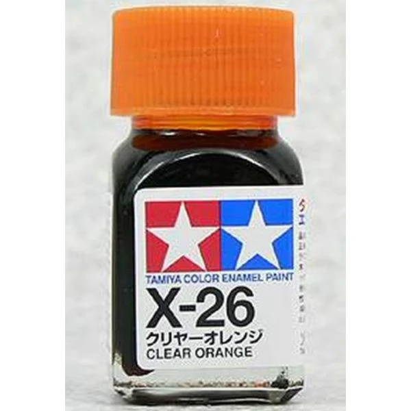 TAMIYA 田宮 油性 X-26 亮光 透明橘 Clear Orange 10ml