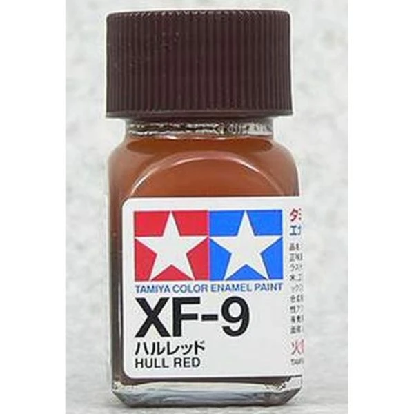 TAMIYA 田宮 油性 XF-9 消光 船身紅 Hull Red 10ml