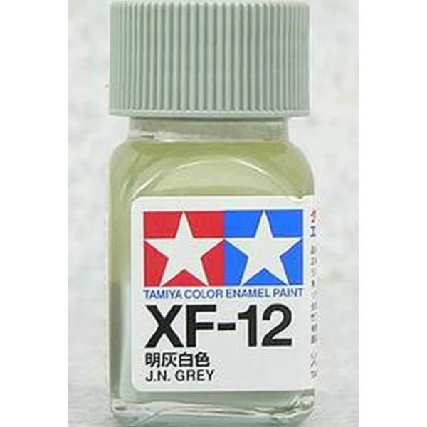 TAMIYA 田宮 油性 XF-12 消光 明灰白 J.N. Grey 10ml