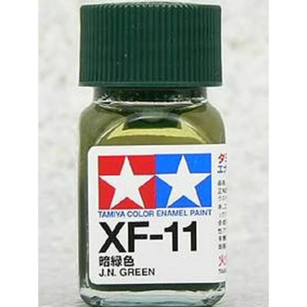 TAMIYA 田宮 油性 XF-11 消光 暗綠 J.N. Green 10ml