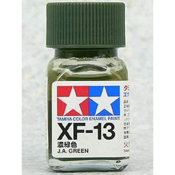 TAMIYA 田宮 油性 XF-13 消光 濃綠 J.A. Green 10ml