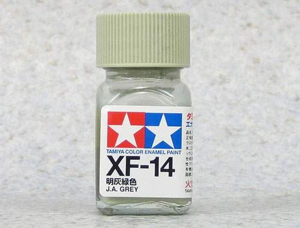 TAMIYA 田宮 油性 XF-14 消光 明灰綠 J.A. Grey 10ml