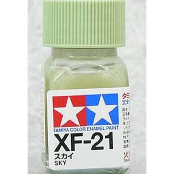 TAMIYA 田宮 油性 XF-21 消光 天空色 Sky 10ml