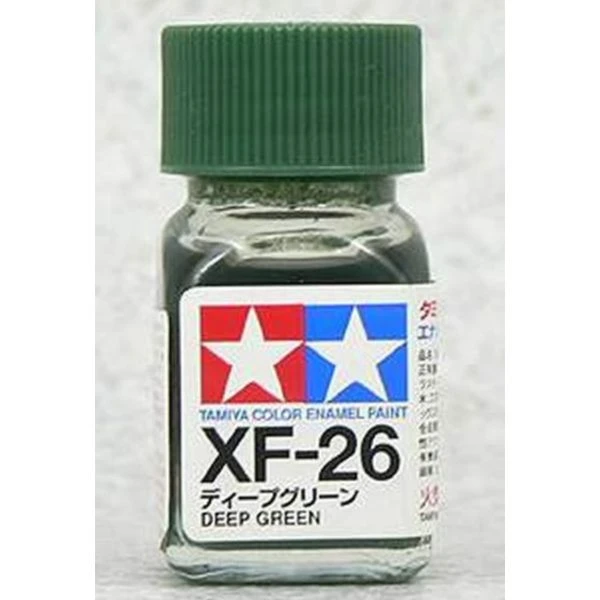 TAMIYA 田宮 油性 XF-26 消光 深綠 Deep Green 10ml