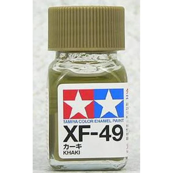 TAMIYA 田宮 油性 XF-49 消光 土黃 Khaki 10ml