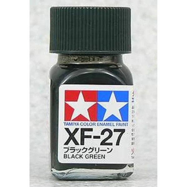 TAMIYA 田宮 油性 XF-27 消光 墨綠 Black Green 10ml