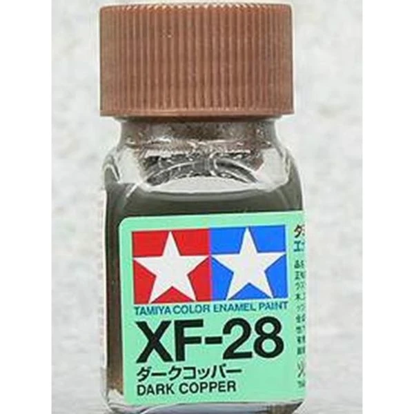 TAMIYA 田宮 油性 XF-28 消光 深紅銅 Dark Copper 10ml