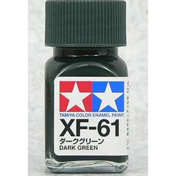TAMIYA 田宮 油性 XF-61 消光 深綠 Dark Green 10ml