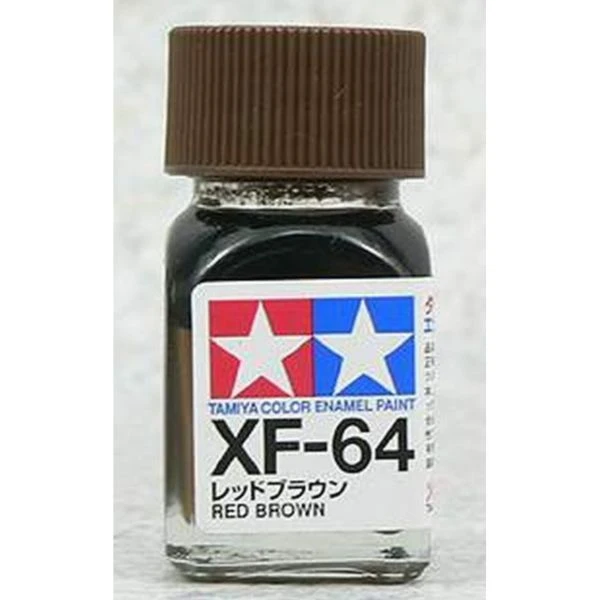 TAMIYA 田宮 油性 XF-64 消光 紅棕 Red Brown 10ml