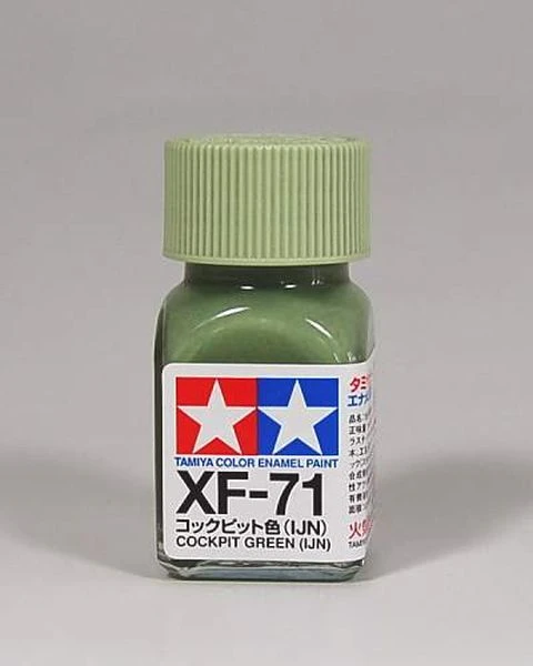 TAMIYA 田宮 油性 XF-71 消光 駕駛艙綠 Cockpit Green 10ml