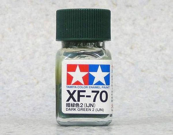TAMIYA 田宮 油性 XF-70 消光 深綠2 Dark Green 2 10ml