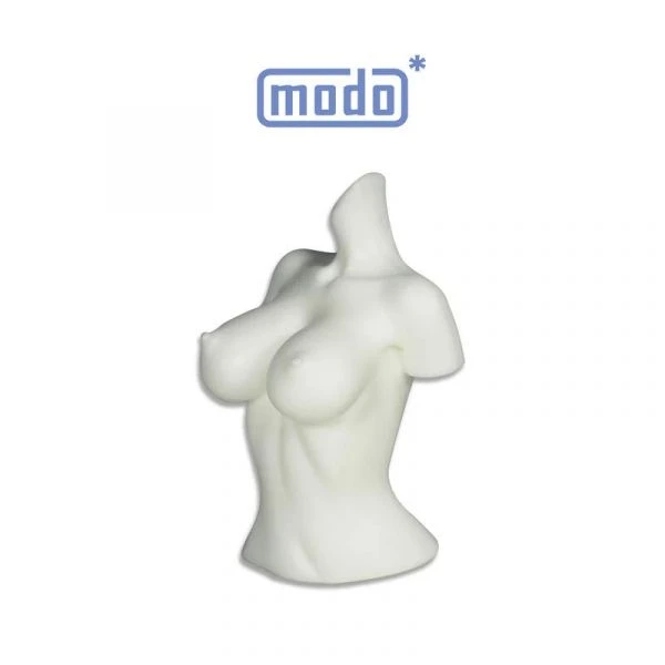 modo摩多製造所 GK上色練習用胸像 白色 透明