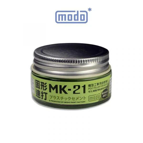 modo摩多製造所 MK-21 MK21 自乾型補土 單劑型補土 40ML 模型漆