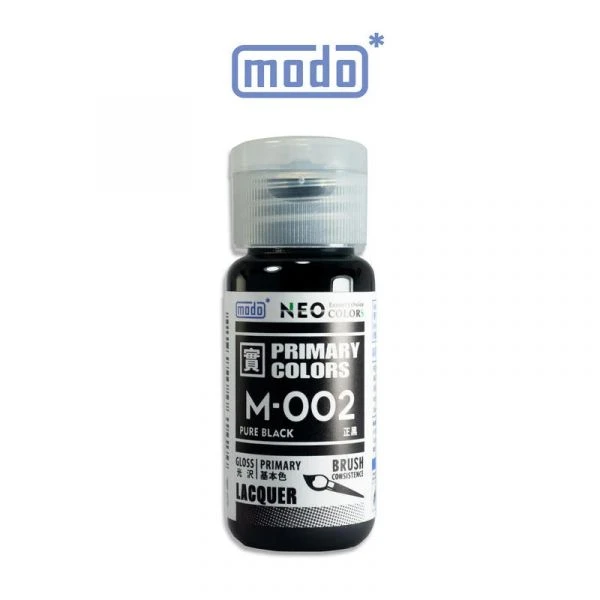 modo摩多製造所 NEO M-002 M002 正黑 30ML 模型漆