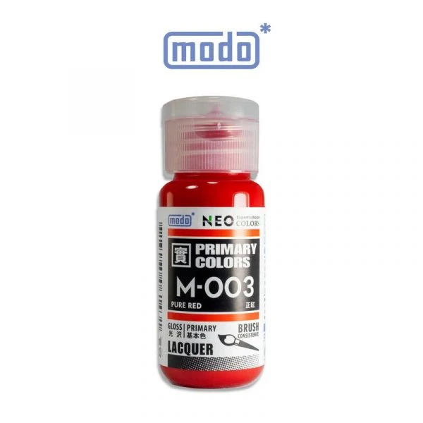 modo摩多製造所 NEO M-003 M003 正紅 30ML 模型漆