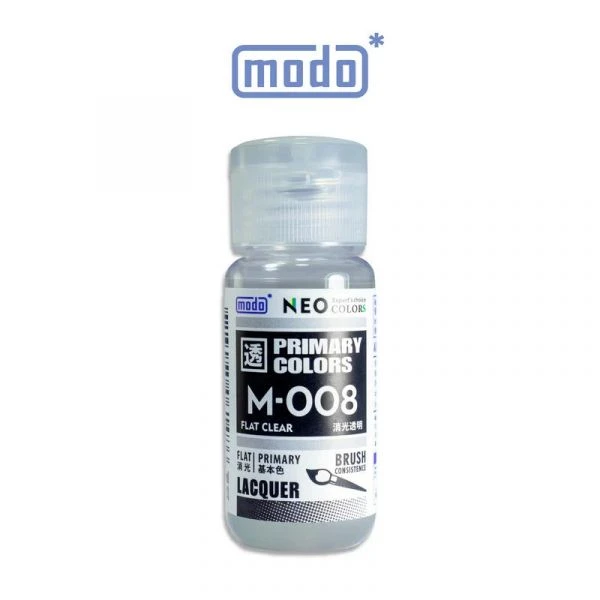 modo摩多製造所 NEO M-008 M008 消光透明 30ML 模型漆