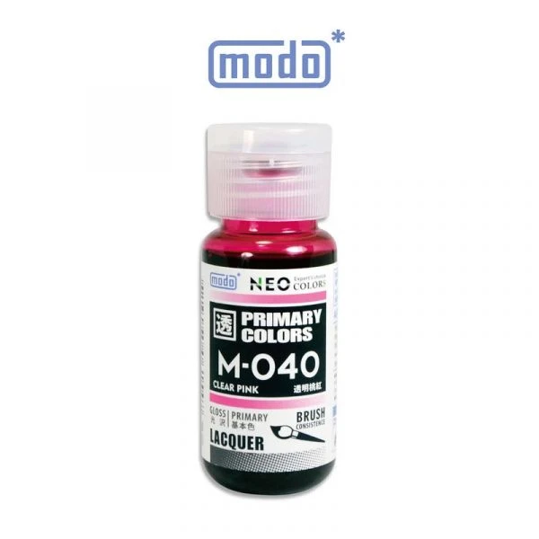 modo摩多製造所 NEO M-040 M040 透明桃紅 30ML 模型漆
