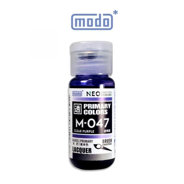 modo摩多製造所 NEO M-047 M047 透明紫 30ML 模型漆