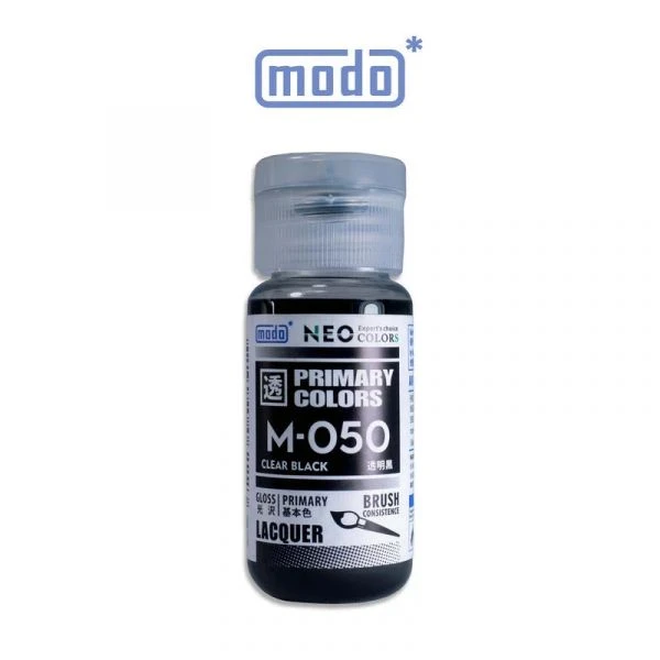 modo摩多製造所 NEO M-050 M050 透明黑 30ML 模型漆
