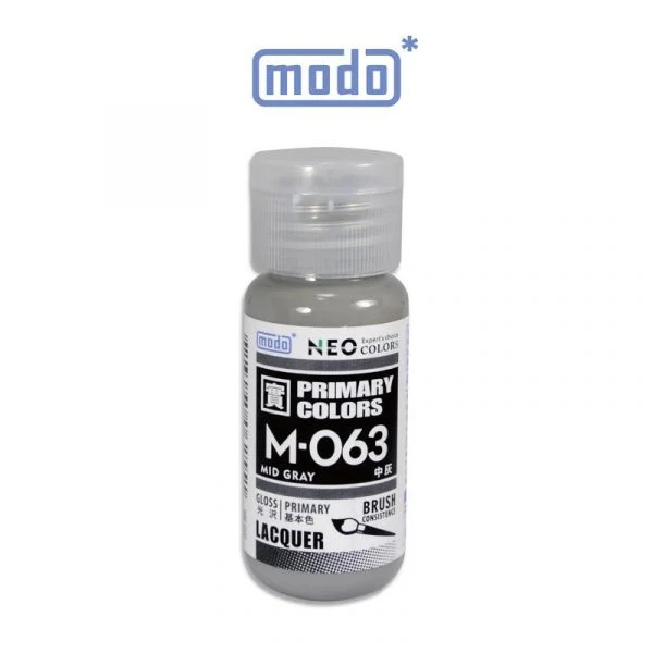 modo摩多製造所 NEO M-063 M063中灰 30ML 模型漆
