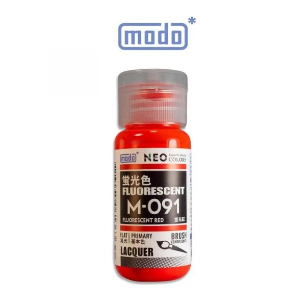 modo摩多製造所 NEO M-091 螢光紅 30ml