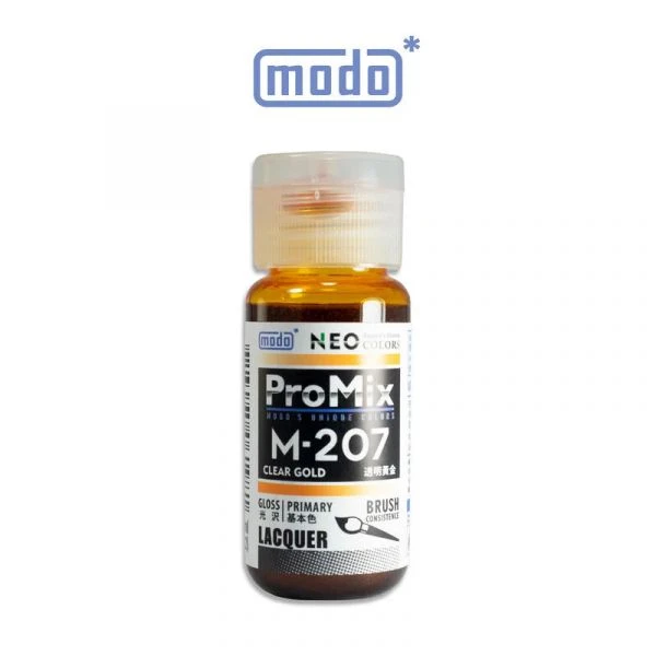 modo摩多製造所 NEO M-207 M207 透明黃金 30ML 模型漆