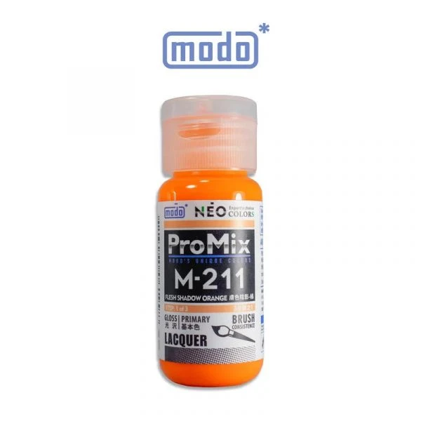 modo摩多製造所 NEO M-211 M211 膚色陰影-橘 30ML 模型漆