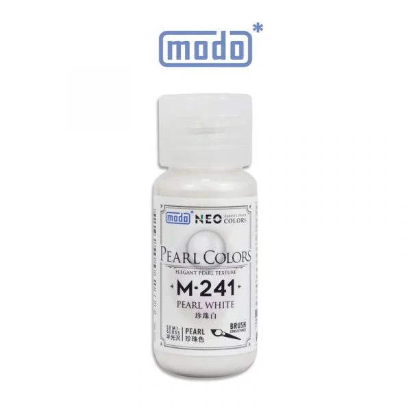 modo摩多製造所 NEO M-241 M241 珍珠白 30ML 透明漆 模型漆